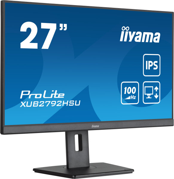 IIYAMA 68.6cm (27")   XUB2792HSU-B6 16:9  HDMI+DP+4xUSB IPS retail