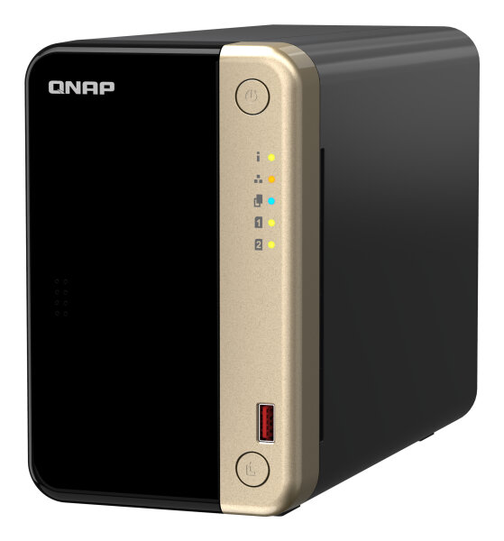 QNAP Turbo Station TS-264-8G NAS 2-Bay 2.5/3.5"SATA Intel Celeron N5095 8GB
