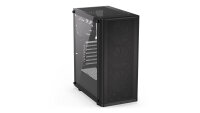 Endorfy Ventum 200 ARGB Black Edition ATX Midi-Tower 4x 120mm Lüfter 35.45l Volumen LED-Steuerung schwarz