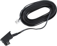 S-Conn Telefonkabel 3m schwarz