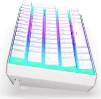 Endorfy Thock Compact Wireless Pudding Onyx White PBT Kailh Box RED mechanisch Gaming Tastatur Bluetooth weiß kompakt