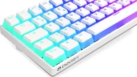 Endorfy Thock Compact Wireless Pudding Onyx White PBT Kailh Box RED mechanisch Gaming Tastatur Bluetooth weiß kompakt