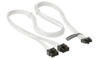 Seasonic Kabel 750 mm white für Prime & Fokus Serie >850Watt