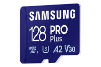 128GB Samsung PRO Plus R180/W130 microSDXC UHS-I U3 A2...