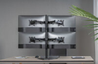 Equip 17"-32" Vierfach-Monitor/LCD-Tischfußhalterung