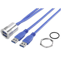 TRU 2x USB 3.0 Einbaubuchse