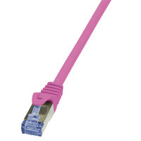 Logilink Patchkabel CAT6A  S/FTP AWG26 PIMF 10,00m pink