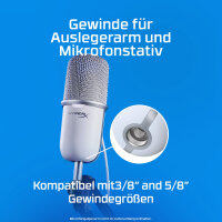 HP HyperX SoloCast USB white