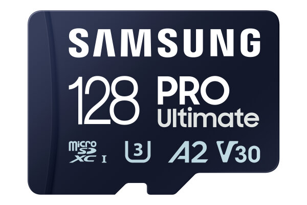 128GB Samsung PRO Ultimate R200/W130 microSDXC UHS-I U3 A2 Class 10 V30 Kit
