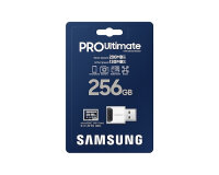 SD MicroSD Card 256GB Samsung SDXC PRO Ulti.(Class10) Read retail