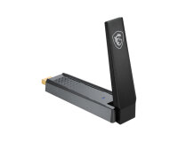 MSI AX 1800 WiFi Adapter USB Stick 574+1201MB/s Dualband WLAN extern MU-MIMO schwarz