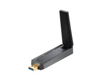 MSI AX 1800 WiFi Adapter USB Stick 574+1201MB/s Dualband WLAN extern MU-MIMO schwarz