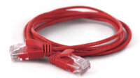 Wantec Patchkabel UTP  CAT6a           d=2,8mm  2,00m rot