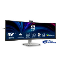 Philips 124,0cm(48,8") 49B2U6900CH 32:9 HDMI+DP+USB-C Curv. retail