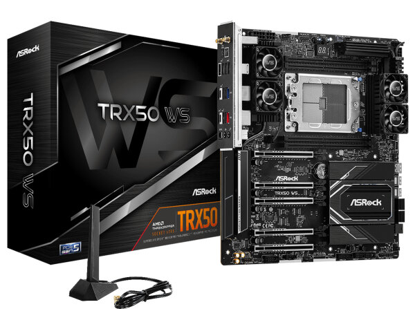 ASRock TRX50 WS                TRX50 eATX               DDR5 retail