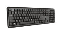 Trust TK-350 Silent Wireless Keyboard QWERTZ schwarz