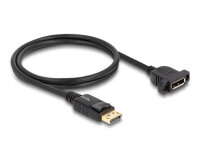 DeLOCK DP1.4 Kabel 1m schwarz
