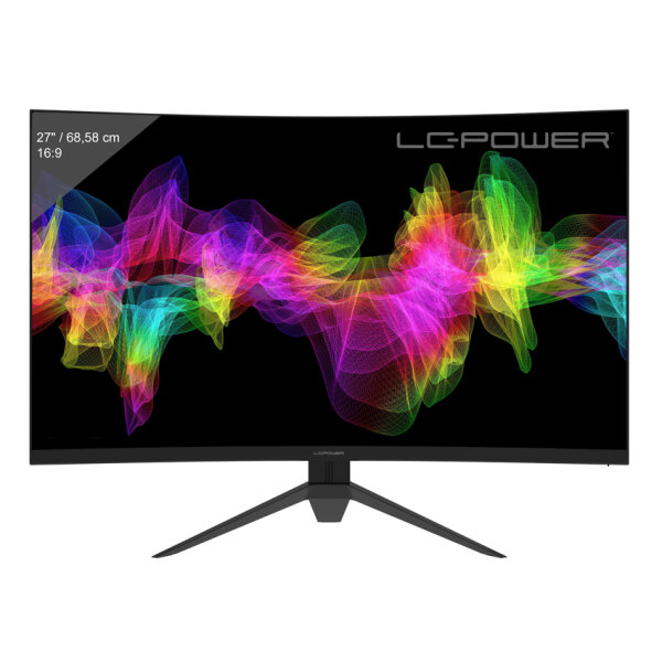 68cm(27")LC-Power M27QHD-165-C WQHD VA 165Hz Gaming Monitor Curved