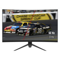 68cm (27")LC-Power M27QHD-165-C WQHD VA 165Hz Gaming Monitor Curved