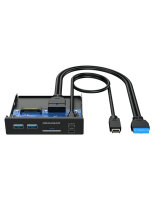 Graugear 3.5" Multi Frontblende USB Hub + Cardreader...
