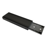 LC-Power SSD Case USB-C 3.2 M.2 PCIe / SATA SSD M2 Gehäuse Alu schwarz