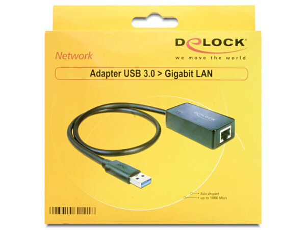 DELOCK USB3.0 Adapter A -> RJ45 Gigabit St/Bu