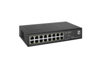 LevelOne Hilbert GB/SL Switch 16xGbE        10"10.5W   1Gbps