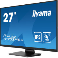 IIYAMA 68.6cm (27")   T2752MSC-B1 16:9 M-Touch HDMI+DP IPS retail