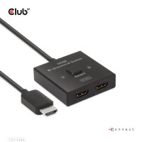 Club3D HDMI Switch 2-in-1 bidirektional   8K60Hz/4K120Hz UHD retail