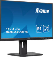 60.5cm(23.8")Iiyama XUB2493HS-B6 IPS Full-HD 100Hz...