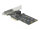 DELOCK 3 Port SATA und 2 Slot M.2 Key B PCI Express x4 Karte