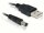 DELOCK USB Kabel A -> DC 5,5x2,1 St/St 1.00m