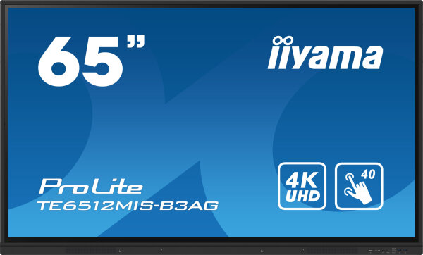 165cm(65")Iiyama TE6512MISB3AG