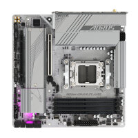 Gigabyte B650M A ELITE AX ICE   AMD B650 AM5 DDR5 HDMI 2.1 mATX Mainboard