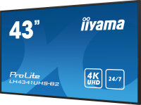 IIYAMA 108cm  (43") LH4341UHS-B2 16:9 3xHDMI+USB IPS 4K retail