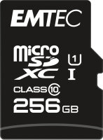 Emtec mSD 256GB UHS-I U1 EliteGold + Adapter