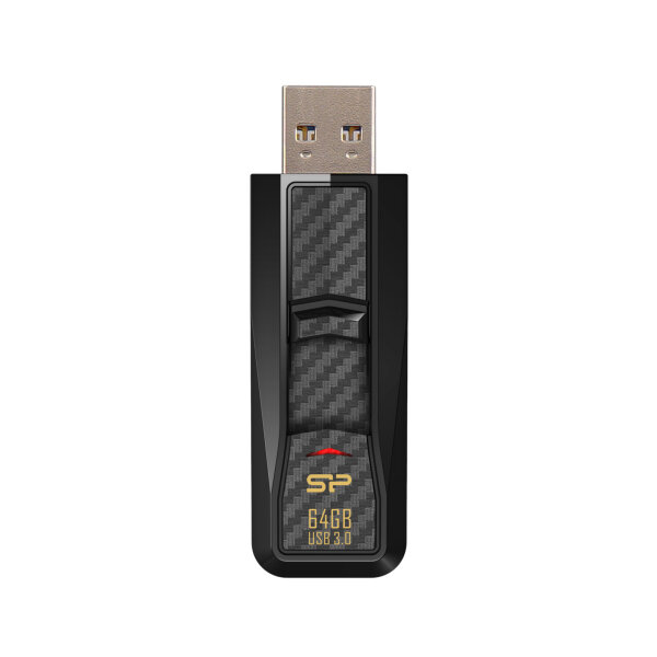 Silicon Power USB-Stick 64GB USB3.0 B50  Black