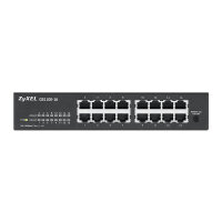 Zyxel GS1100-16 V3 Switch 16 Port Gigabit Unmanaged Metallgehäuse passiv gekühlt schwarz