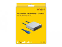 DELOCK 3.5 SuperSpeed USB Card Reader 6 Slots + 1 x USB TypA