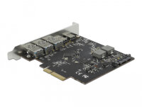 DELOCK PCI Express x4 Karte zu 2x USB Type-C + 3x USB Typ-A