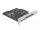 DELOCK PCI Express x4 Karte zu 2x USB Type-C + 3x USB Typ-A