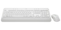 Logitech MK650 Signature für Business Wireless Keyboard+Mouse QWERTZ  white retail