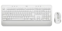Logitech MK650 Signature für Business Wireless Keyboard+Mouse QWERTZ  white retail