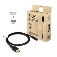 Club3D Kabel   USB Typ C  <-> DP 2.1        1m...