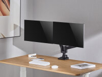 Equip Tischhalterung 17"-35"/2TFT 360° Gasfeder 20Kg schwarz retail