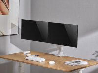 Equip Tischhalterung 17"-35"/2TFT 360° Gasfeder 20Kg    weiß retail