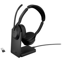 Jabra Headset Evolve2 55 USB-A MS Stereo Stand schnurlos