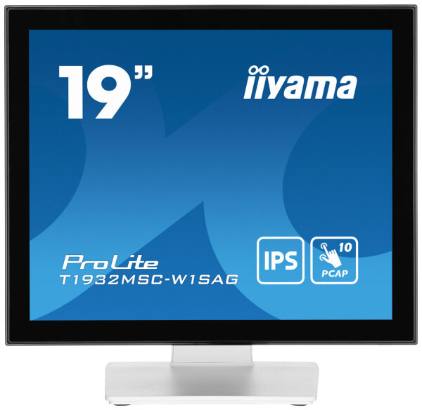IIYAMA 48.0cm (19")   T1932MSC-W1SAG 5:4 M-Touch HDMI+DP+USB retail