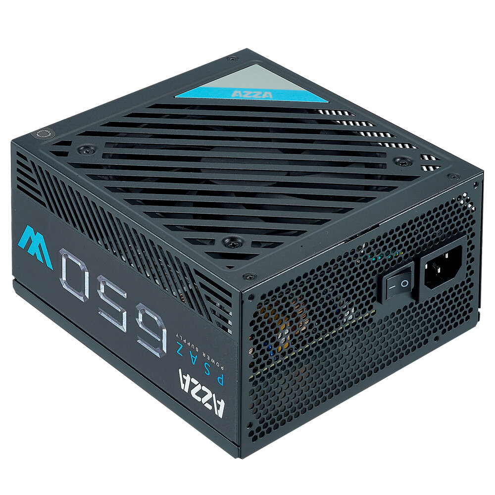 650 Watt Azza PSAZ Bronze 650W Netzteil ATX 2.4 Non Modular 80 PLUS B ...