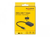 DELOCK Adapter HDMI Buchse zu USB Type-C Stecker